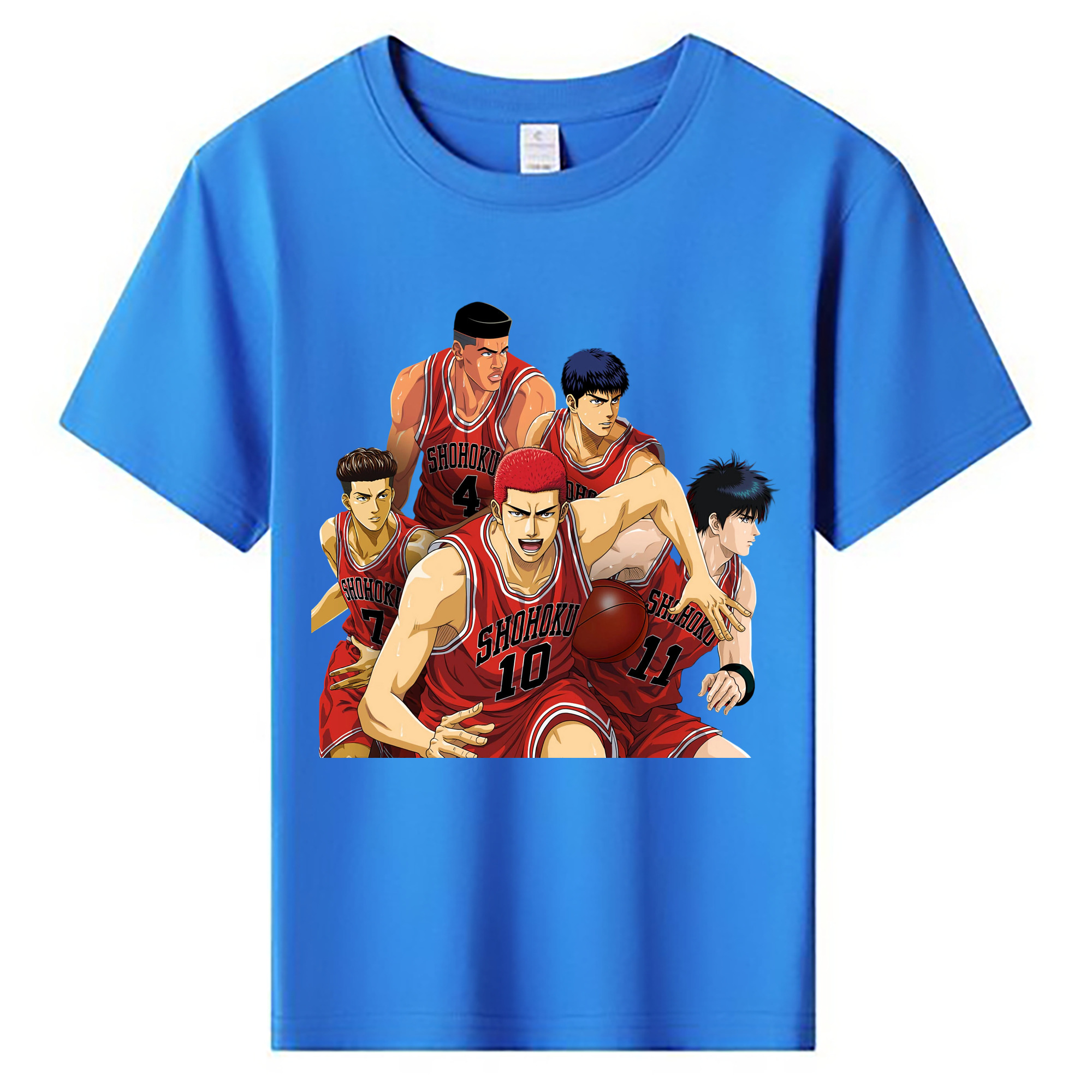 （画像用） SLAM DUNK／スラムダンク 綿100％キッズTシャツ（フロントプリント）